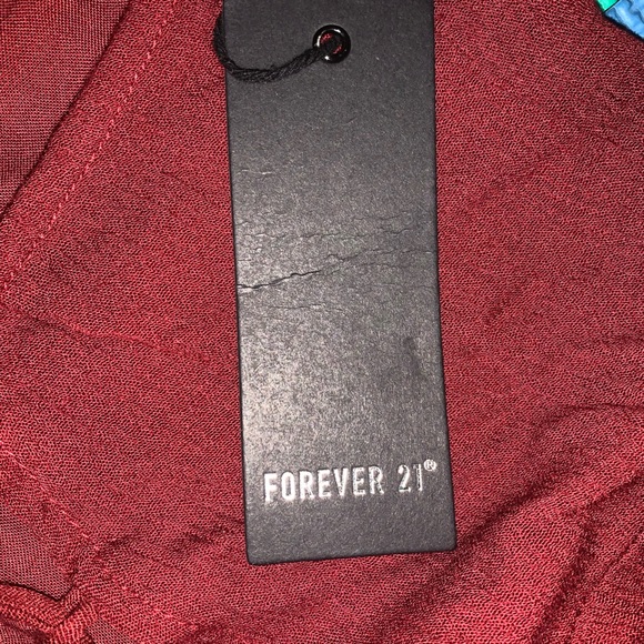 NWT Forever 21 Mermaid Dress Floor Length Flowy Summer Gown Size Small - Picture 9 of 10